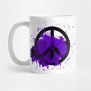 Peace of a Rainbow - Purple Mug